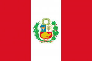 Bandeira do Peru.