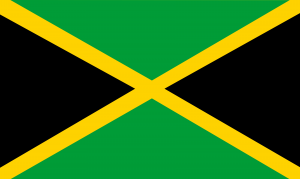 Bandeira da Jamaica.