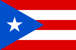 Bandeira de Porto Rico.